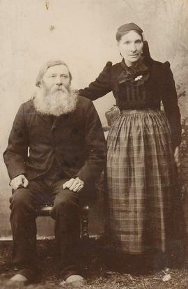 Guðjón Ólafsson (1834-1901) og Halldóra Björnsdóttir (1837-1901) Staðarhóli í Saurbæ Dölum