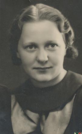 12339-Bergþóra Anna Kristjánsdóttir (1918-2011) Blönduósi.