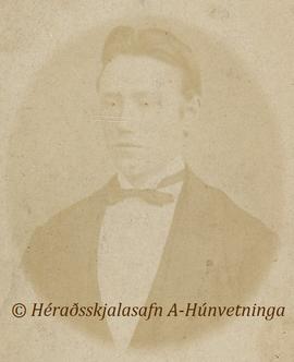 Lárus Eysteinsson (1853-1890) prestur Staðarbakka frá Refstöðum Laxárdal fremri