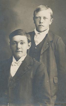 12317-Fritz Hendrik Magnússon (1890-1965) og Árni Stefán Björnsson (1898-1978).