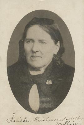 Kristín Kristmundsdóttir (1820-1898) Miðhópi og Þernumýri
