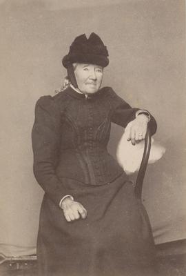 Vilhelmína Kristína Karlsdóttir Örum (1818-1899) jómfrú Skagaströnd