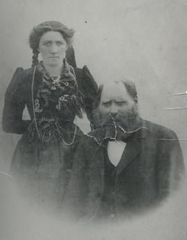 Sigríður Ingibjörg Jónsdóttir (1875-1959) ljósm og Þorsteinn Þorsteinsson (1854) Miðhópi