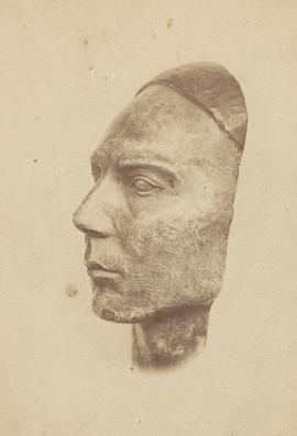 Jón (lærði) Ólafsson Hypnonesius (1731-1811) (Helgríma / Death mask) handritafræðingur Kaupmannahöfn