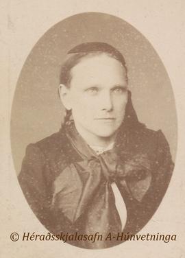 Kristín Þorvarðardóttir (1857-1949) Bakka í Vatnsdal