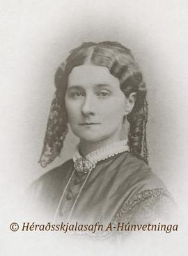 1459-Thora Charlotte Amalie Melsted (1823-1919) skólastjóri og stofnandi Kvsk í Rvk
