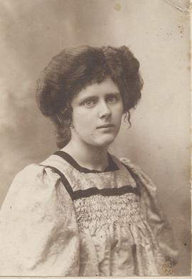 Matthilde Einarsdóttir Kvaran (1889-1980) Blönduósi