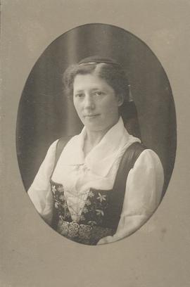 Ingunn Guðlaug Eiríksdóttir (1883-1974) Akureyri frá Sveðjustöðum