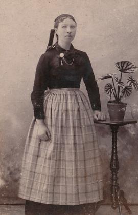 Nikólína Jónsdóttir (1854-1937) saumakona Marbæli Skagafirði