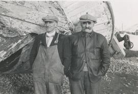 12349-Ernst Georg Berndsen (1900-1983) og Gísli Einarsson (1875-1969) Viðvík Skagaströnd (1).