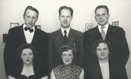 04843-Hjálmar Eyþórs (1917-99)-Adolf Valberg (1923-78)-Skarphéðinn Eyþórs (1921-94)-Kristín Helga...