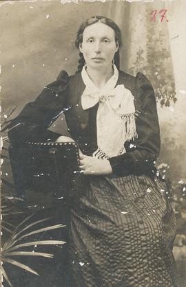 2266-Þuríður Gunnlaugsdóttir (1859-1944) óg Reykjanesvita 1901