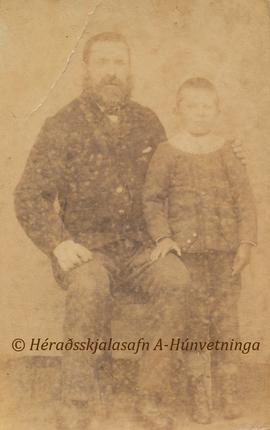 Björn Sölvason (1847-1898) Jörva Víðidal og Björn Ágúst Einarsson (1886-1967) Blönduósi