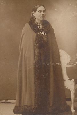 Anna Magnúsdóttir (1864-1944) Akureyri frá Móbergi