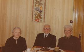 Sólveig Erlendsdóttir (1900-1979) Reykjum, Sigurður Erlendsson (1887-1981) og Jóhannes Erlendsson...
