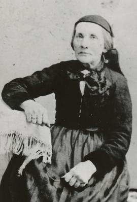 Anna Jónsdóttir (1830-1916) Bollagörðum Seltjarnarnesi frá Miðgili