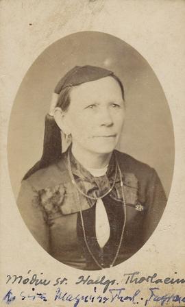 Guðrún Jónasdóttir Bergmann Thorlacius (1831-1918) Hafsteinsstöðum Skagaf og Winnipeg