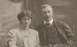 Þorbjörg Sighvatsdóttir (1888-1914) og Magnús Pétursson (1850-1922)-læknir