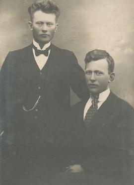 Sigurður (1895-1940) og Páll (1901-1974) Kristjánssynir frá Reykjum