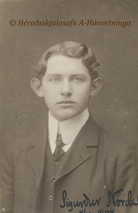Sigurður Jóhannesson Nordal (1886-1974) prófessor-frá Eyjólfsstöðum í Vatnsdal