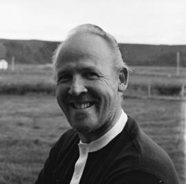 Sigursteinn Guðmundsson í ágúst 1974