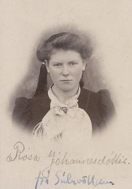 Rósa Jóhannesdóttir (1886-1971) Ísafirði frá Súluvöllum