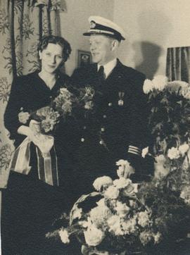 8535-Þórarinn Björnsson (1906-1969) skipherra og (Jóhanna) Lára Marinósdóttir Hafstein (1906-1969).
