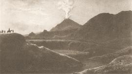 Koparstungur frá Íslandi um1840. Heklugos