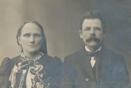 Kristín Þorvarðardóttir (1857-1949) og Benedikt Sigfússon (1859-1932) Bakka Vatnsdal