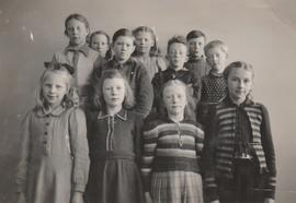 Efsta deild barnaskólans á Blönduósi 1948