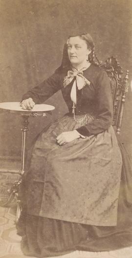 Solveig Guðrún Daníelsdóttir (1846-1917) Reykjavík, kona Sigfúsar Eymundssonar