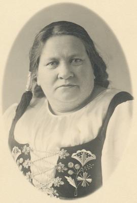Hallbera Jónsdóttir (1881-1962)-ljósmóðir Langaskúr Blönduósi-frá Fróðholtshjáleigu Rangárvöllum-...