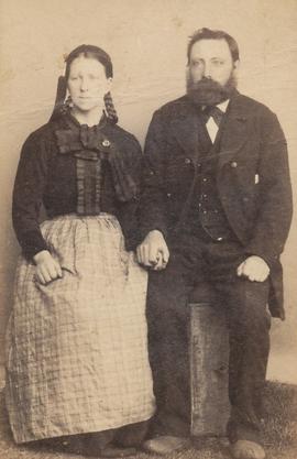 Mildfríður Árnadóttir (1860) og Björn Björnsson (1849-1915) Sporði Víðidal