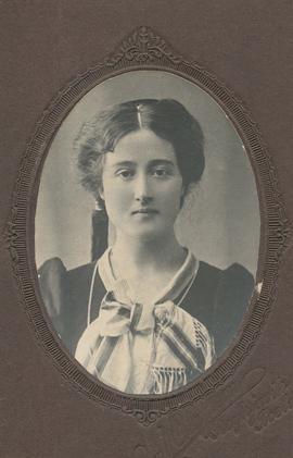 1147-Pálína Sæmundsdóttir (1887-1948) ljósm Efri-Þverá V-Hvs