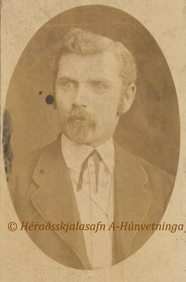 1372-Árni Jónsson (1851-1897) læknir Glæsibæ Ef frá Miðhúsum Vatnsdal