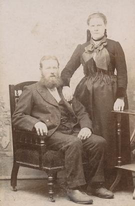 Sigurbjörn Björnsson (1859-1936) og Sigurlaug Níelsdóttir (1868-1920) Kambhóli Víðidal