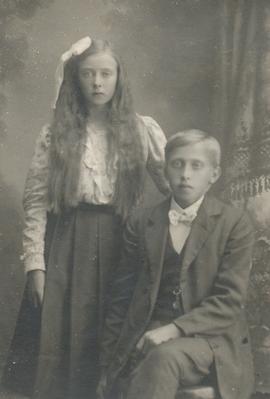 Judit (1906-1995) og Gísli (1904-1922) Jónbjörnsbörn