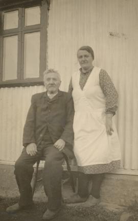 Sigvaldi Björnsson (1858-1947) og Kristín Sigvaldadóttir (1900-1976) Skeggstöðum Svartárdal