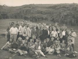 1438b-Svartifoss í Skaftafelli um 1960